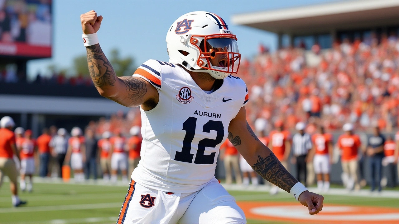 Deuce Knight’s Star Turn Leads Auburn to 62-17 Rout of Mercer